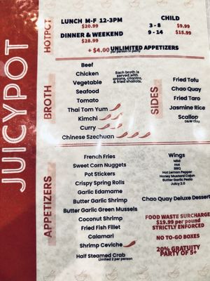 Menu photo 4 JuicyPot Orlando, FL
