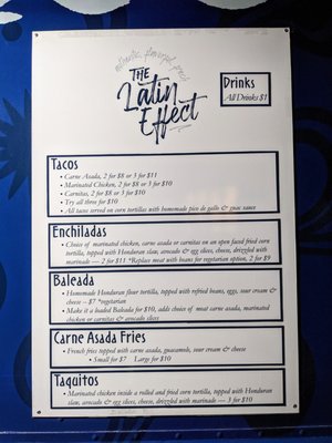 Menu photo 2 The Latin Effect Chapel Hill, NC Menu photo 2 The Latin Effect Chapel Hill, NC