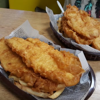 Chef John's Fish & Chips - 3 piece fish and chips $11.49 - Fish & Chips Near Me - Lemon Grove, California Chef John's Fish & Chips - 3 piece fish and chips $11.49 - Fish & Chips Near Me - Lemon Grove, California