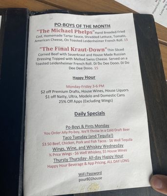 Menu photo 4 Parkway Pourhouse Chattanooga, TN Menu photo 4 Parkway Pourhouse Chattanooga, TN