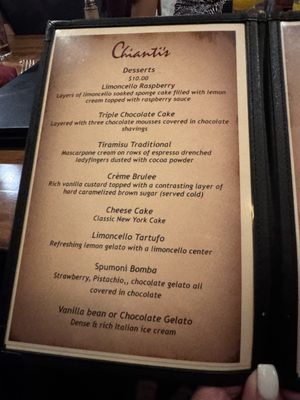 Menu photo 5 Chianti's Brentwood, CA Menu photo 5 Chianti's Brentwood, CA
