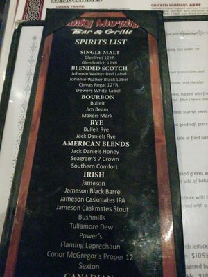 Menu photo 5 Funky Murphy's Marlborough, MA
