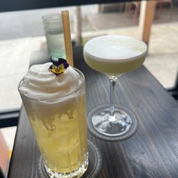 Left- getting caught in the rain  Right- last word sour