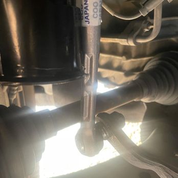 Group 1 Chevrolet Spring - Repaired strut to sway bar link measurement and the way strut rubs on sway bar.... Just waiting for it to break again! - Tires Near Me - Houston, Texas Group 1 Chevrolet Spring - Repaired strut to sway bar link measurement and the way strut rubs on sway bar.... Just waiting for it to break again! - Tires Near Me - Houston, Texas