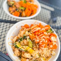 Katana Kitchen - Shrimp bowl with yum yum sauce