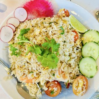 Wondee Siam - 3. Pineapple Fried Rice - Thai Near Me - New York, New York Wondee Siam - 3. Pineapple Fried Rice - Thai Near Me - New York, New York