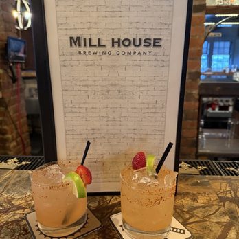 Mill House Brewing Company - Spicy strawberry margaritas - Breweries Near Me - Poughkeepsie, New York Mill House Brewing Company - Spicy strawberry margaritas - Breweries Near Me - Poughkeepsie, New York