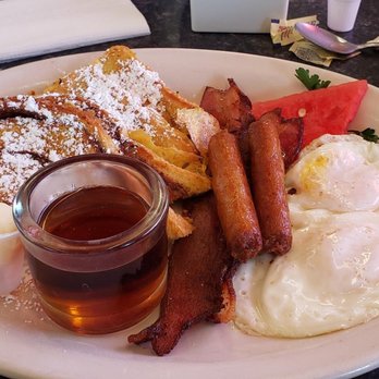 Rock & Roll Diner - french toast combo. - Diners Near Me - Oceano, California Rock & Roll Diner - french toast combo. - Diners Near Me - Oceano, California