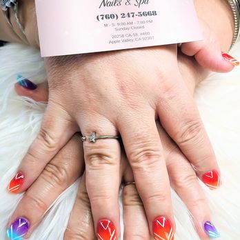 Red Persimmon Nails & Spa - My new look for the next few weeks! Thank you Miss Lena and Miss Kayla! Its perfect as usual! - Nail Salons Near Me - Apple Valley, California Red Persimmon Nails & Spa - My new look for the next few weeks! Thank you Miss Lena and Miss Kayla! Its perfect as usual! - Nail Salons Near Me - Apple Valley, California