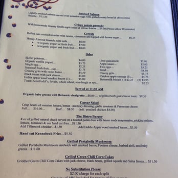 Blackberry Bistro - Menu - 2 of 2 - Breakfast & Brunch Near Me - Oakland, California