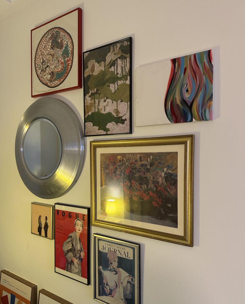 Slide of Lav Handy Work