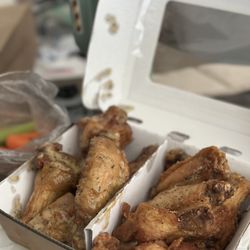 Buffalo Wild Wings - Garlic Parmesan and Lemon Pepper (dry rub)