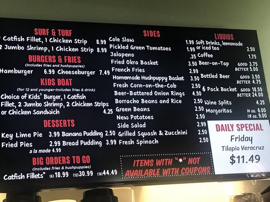 Menu photo 6 Flying Fish Bentonville, AR