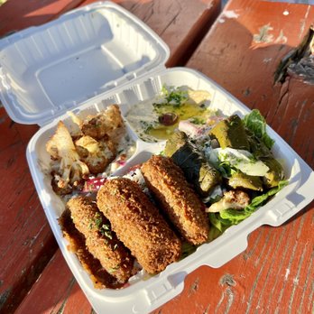 Gyro Sababa - 10. Mazzat Veggie Platter - Mediterranean Near Me - Seattle, Washington