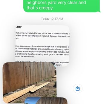 Ergeon - Texts with Ergeon fence - Fences & Gates Near Me - Fresno, California