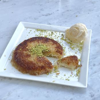 Anatolian Kitchen - Kunefe $13 with cheese filling. - Mediterranean Near Me - Palo Alto, California