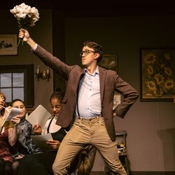 Allens Lane Art Center - Scene from Little Women performance in December of 2022.