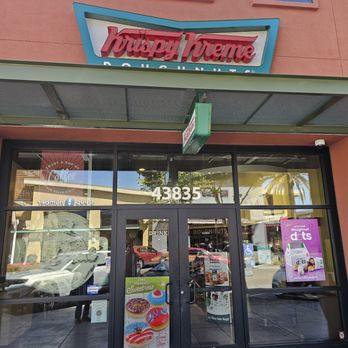 Krispy Kreme - 7-4-24. Storefront - Donuts Near Me - Fremont, California