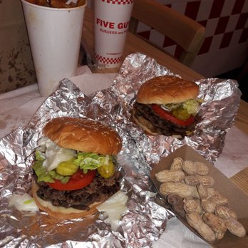 Five Guys - Our double patty and bacon burgers with all the toppings - Burgers Near Me - Hurst, Texas