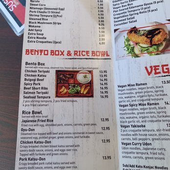 Soho Ramen and Sake Bar - Bento menu - Ramen Near Me - Temecula, California Soho Ramen and Sake Bar - Bento menu - Ramen Near Me - Temecula, California