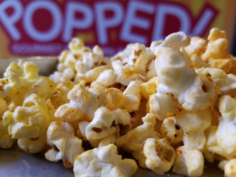 POPPED! Gourmet Popcorn & Fun Treats Logo