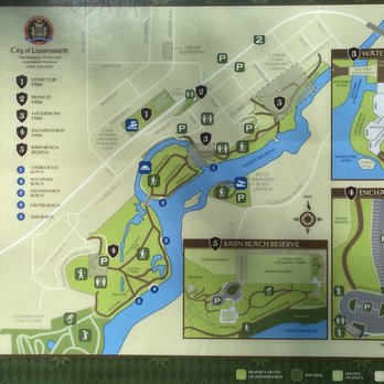 Waterfront Park - Map - Hiking Near Me - Leavenworth, Washington Waterfront Park - Map - Hiking Near Me - Leavenworth, Washington