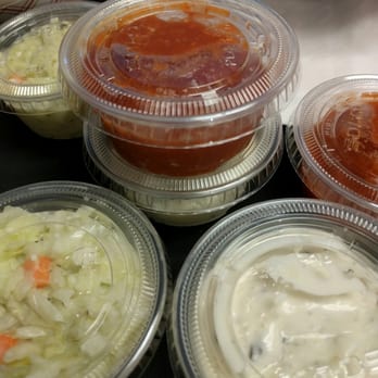 The Seafood Center - Slaw, tartar sauce, cocktail sauce. - Seafood Near Me - Madison, Wisconsin