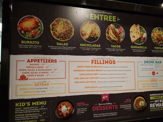 Menu photo 2 Cafe Rio Fresh Modern Mexican Bakersfield, CA