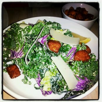 The Acorn - Kale salad... delicious! - Vegan Near Me - Vancouver, British Columbia The Acorn - Kale salad... delicious! - Vegan Near Me - Vancouver, British Columbia