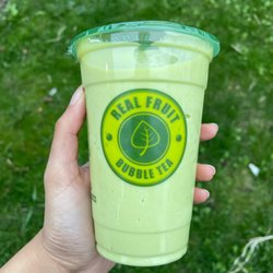 Real Fruit Bubble Tea - Avocado Smoothie