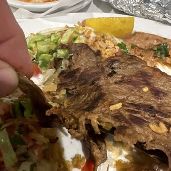 Jose’s Authentic Mexican Restaurant - Paper thin and still not edible. Chews forever. - Mexican Near Me - Baraboo, Wisconsin