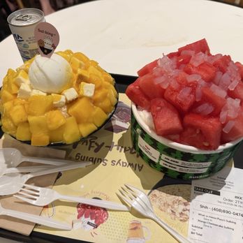 Sulbing - Mango Sulbing and Watermelon Sulbing - Desserts Near Me - Santa Clara, California Sulbing - Mango Sulbing and Watermelon Sulbing - Desserts Near Me - Santa Clara, California