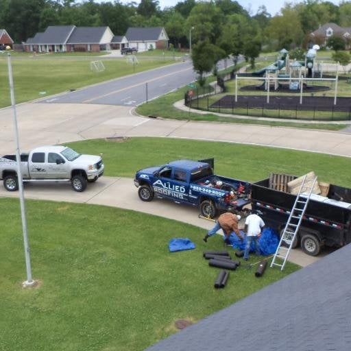 Slide of Allied Roofing