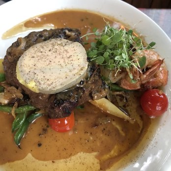 Bagatelle - Surf and turf with fois gras - French Near Me - Montreal, Quebec