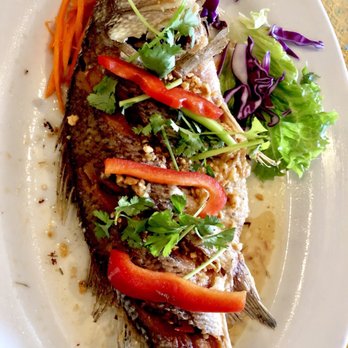 Jitlada - JITLADA thai cuisine LA whole sea bass crispy tangy this fish was delish, order chili tangy sauce on the side - Thai Near Me - Los Angeles, California Jitlada - JITLADA thai cuisine LA whole sea bass crispy tangy this fish was delish, order chili tangy sauce on the side - Thai Near Me - Los Angeles, California