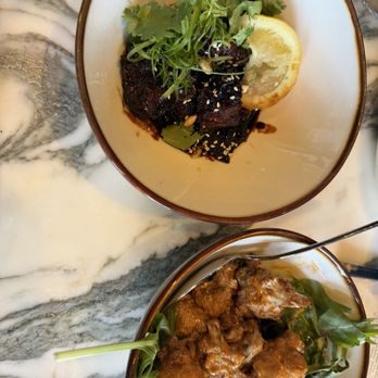 Bacari GDL - Noa's Cauliflower Glazed Pork Belly - Mediterranean Near Me - Glendale, California