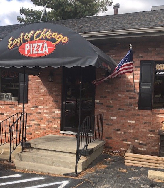 East of Chicago Pizza Logo