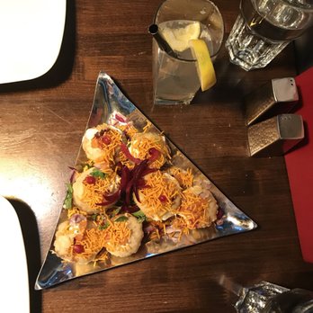 Spice 72 Indian Restaurant & Lounge - Sev puri and lemon soda - Indian Near Me - Surrey, British Columbia Spice 72 Indian Restaurant & Lounge - Sev puri and lemon soda - Indian Near Me - Surrey, British Columbia