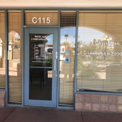 Oasis Massage and Bodywork - Here is the front door of the new shared space of Bodywork by Christian. Inside Mercado Chiropractic.