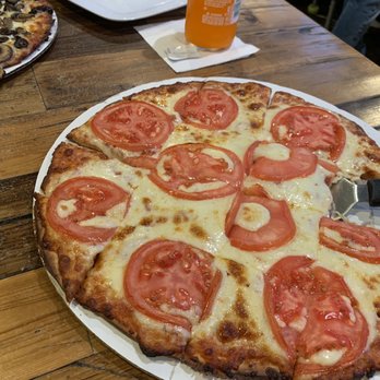 The Crust Pizza - Gluten free pizza with tomatoes - Pizza Near Me - Naples, Florida The Crust Pizza - Gluten free pizza with tomatoes - Pizza Near Me - Naples, Florida