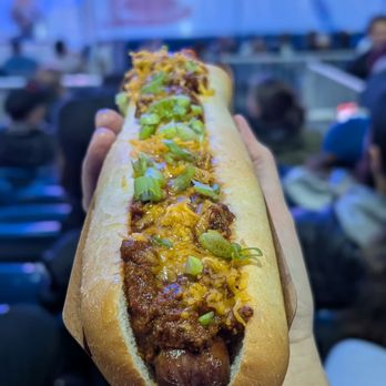 Coca-Cola Coliseum - Chili beef foot-long dog. Delicious! - Venues & Event Spaces Near Me - Toronto, Ontario