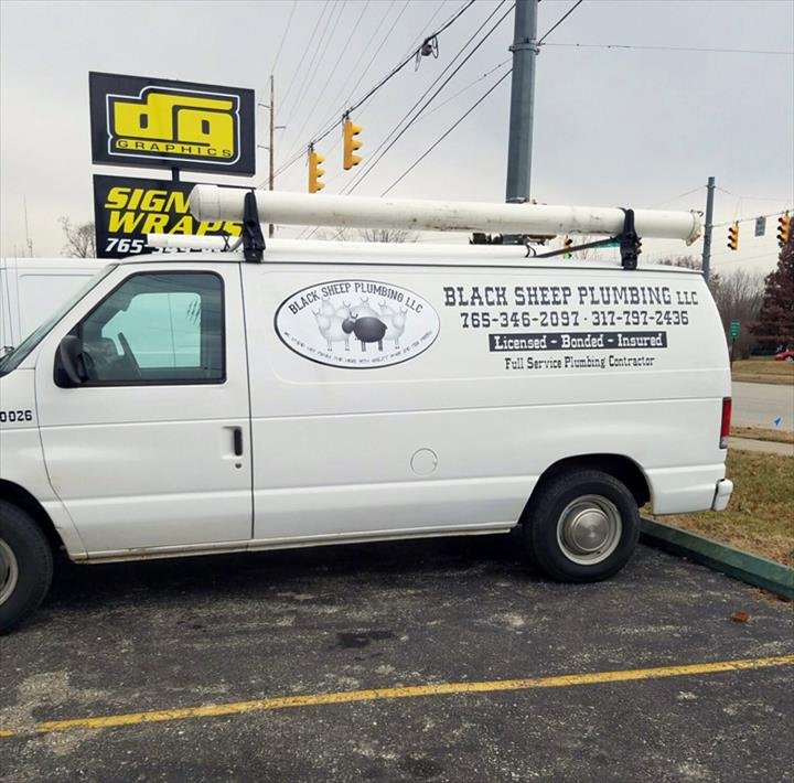 Slide of Black Sheep Plumbing