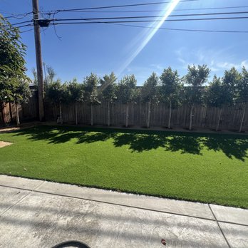 Juarez And Sons Landscaping - After of new trees and turf - Landscaping Near Me