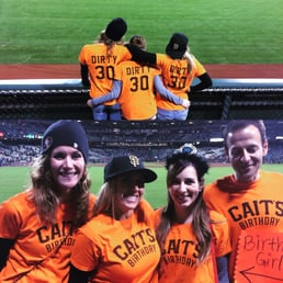 Custom 30th bday SF Giants shirts Custom 30th bday SF Giants shirts