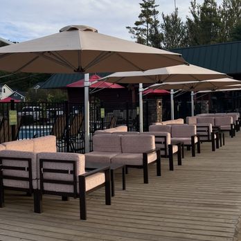 Scotty's Lakeside Resort - Cabana style seating overlooking the lake - Resorts Near Me - Lake George, New York Scotty's Lakeside Resort - Cabana style seating overlooking the lake - Resorts Near Me - Lake George, New York