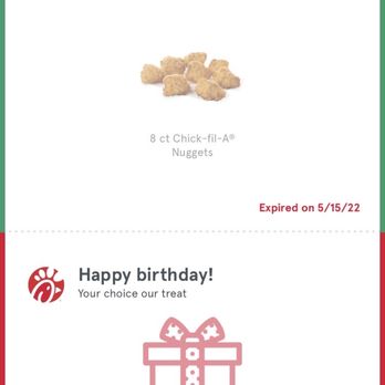 Chick-fil-A - Coupon says to only use Monday but it expired on Sunday. - Fast Food Near Me - Birmingham, Alabama Chick-fil-A - Coupon says to only use Monday but it expired on Sunday. - Fast Food Near Me - Birmingham, Alabama
