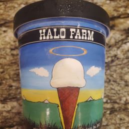 Pint of Halo Farm Ice Cream