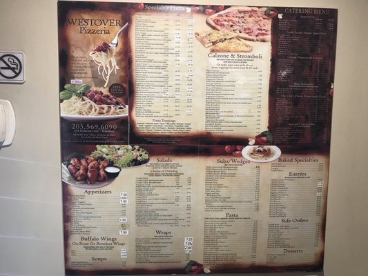 Menu photo 2 Westover Pizzeria Stamford, CT Menu photo 2 Westover Pizzeria Stamford, CT