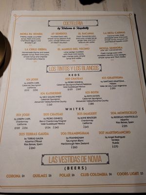 Menu photo 2 Pilon Miami Miami, FL