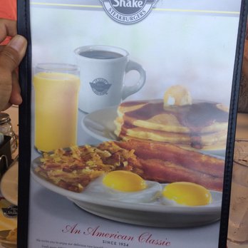 Steak ’n Shake -  a menu for a restaurant - Fast Food Near Me - Danville, Illinois